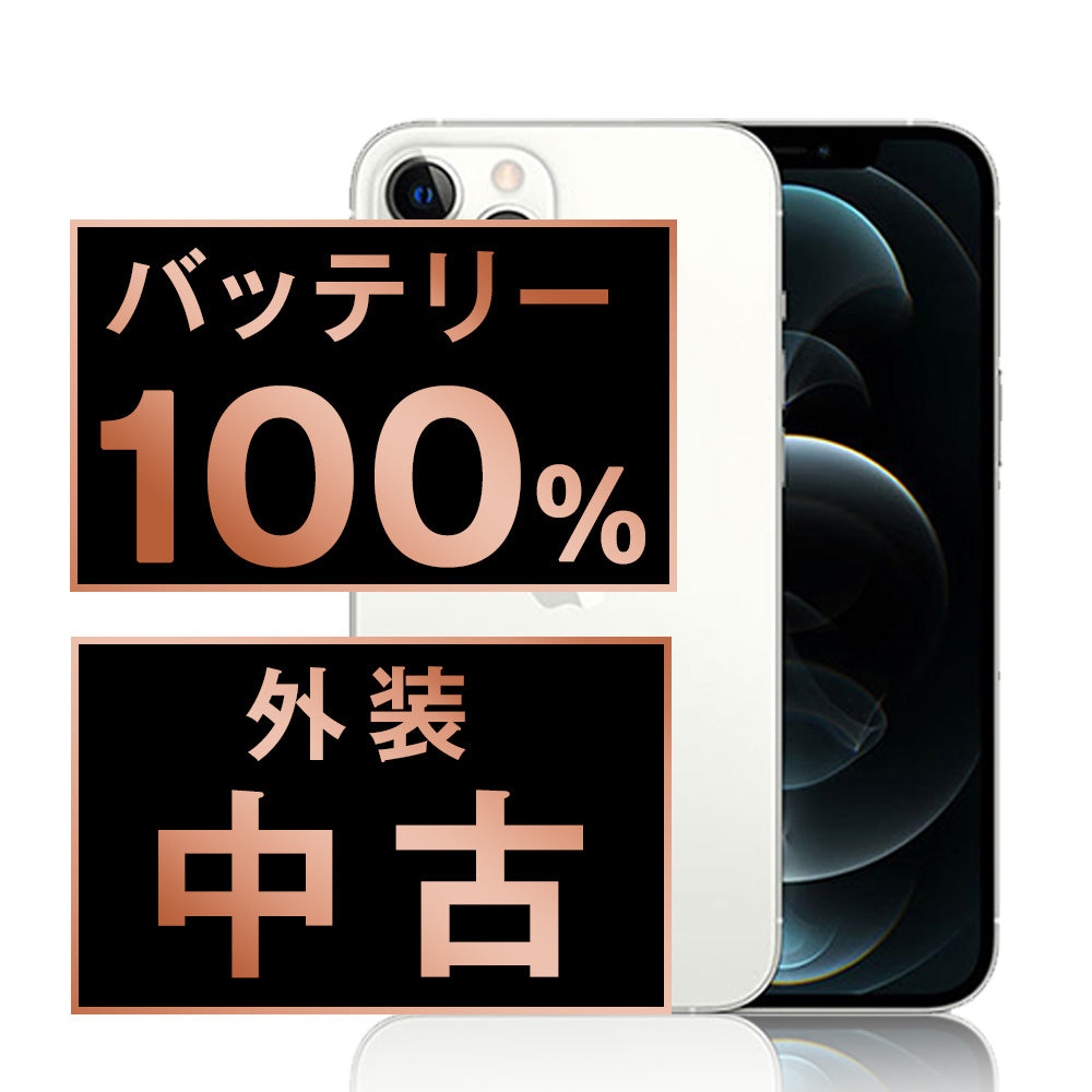 バッテリー100% iPhone12 Pro Max 256GB シルバー Bランク SIMフリー