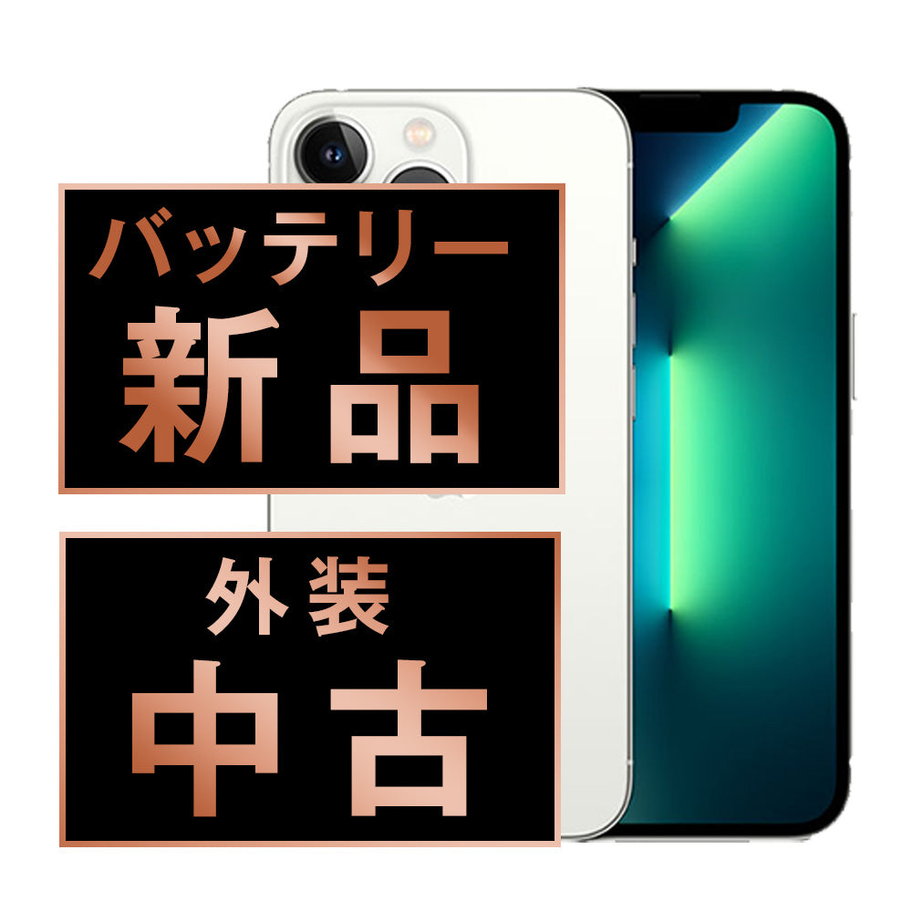 バッテリー100% iPhone13 Pro 256GB シルバー Bランク SIMフリー